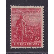 ARGENTINA 1912 GJ 349 ESTAMPILLA NUEVA MINT RARISIMO U$ 247,50